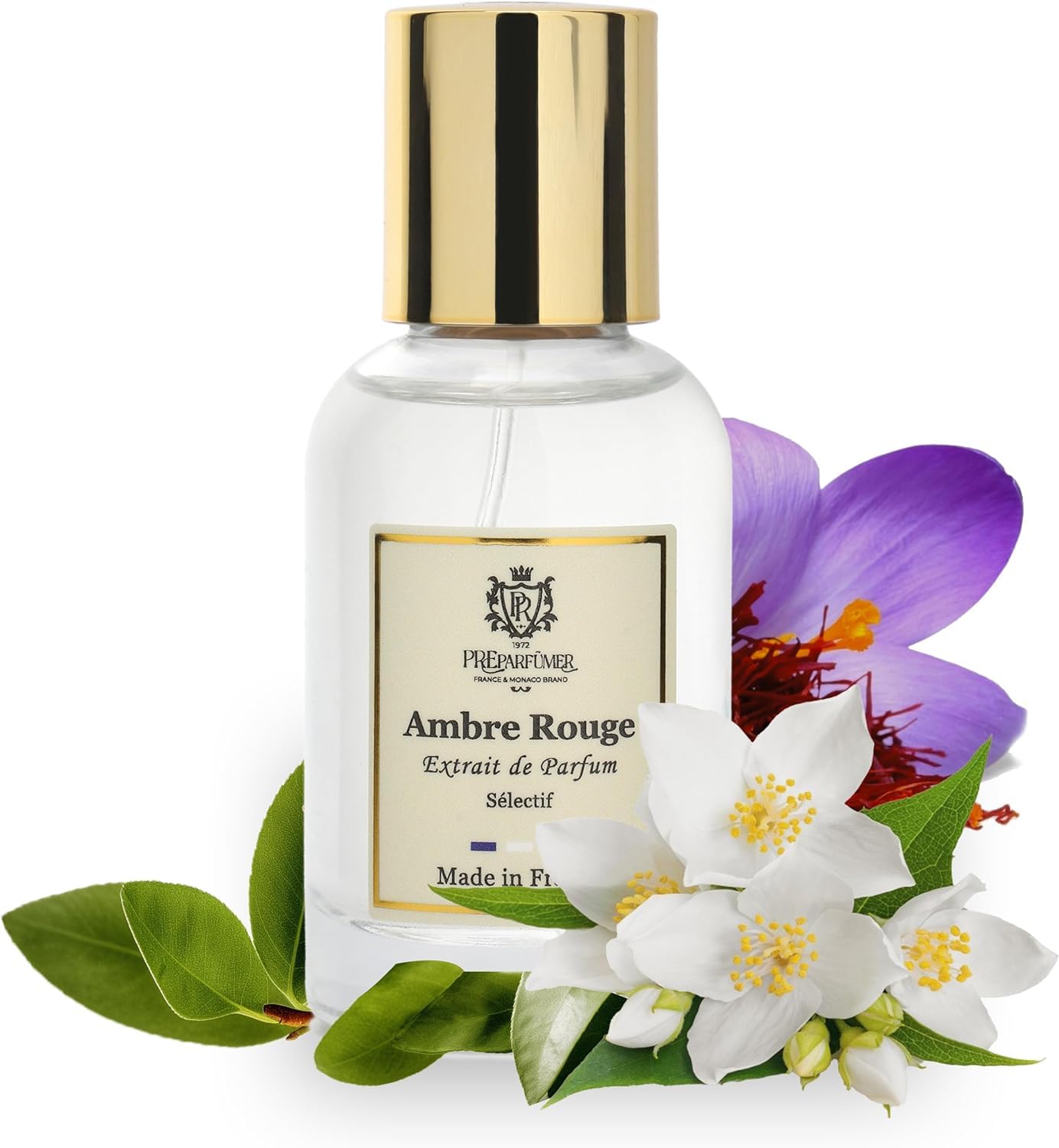 PREparfumer Ambre Rouge From France – Elegant Scents From France – Luxury Fragrance – Long Lasting Perfume – Perfect Gift For Him and Her