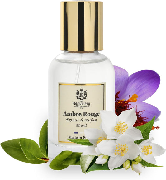 PREparfumer Ambre Rouge From France – Elegant Scents From France – Luxury Fragrance – Long Lasting Perfume – Perfect Gift For Him and Her