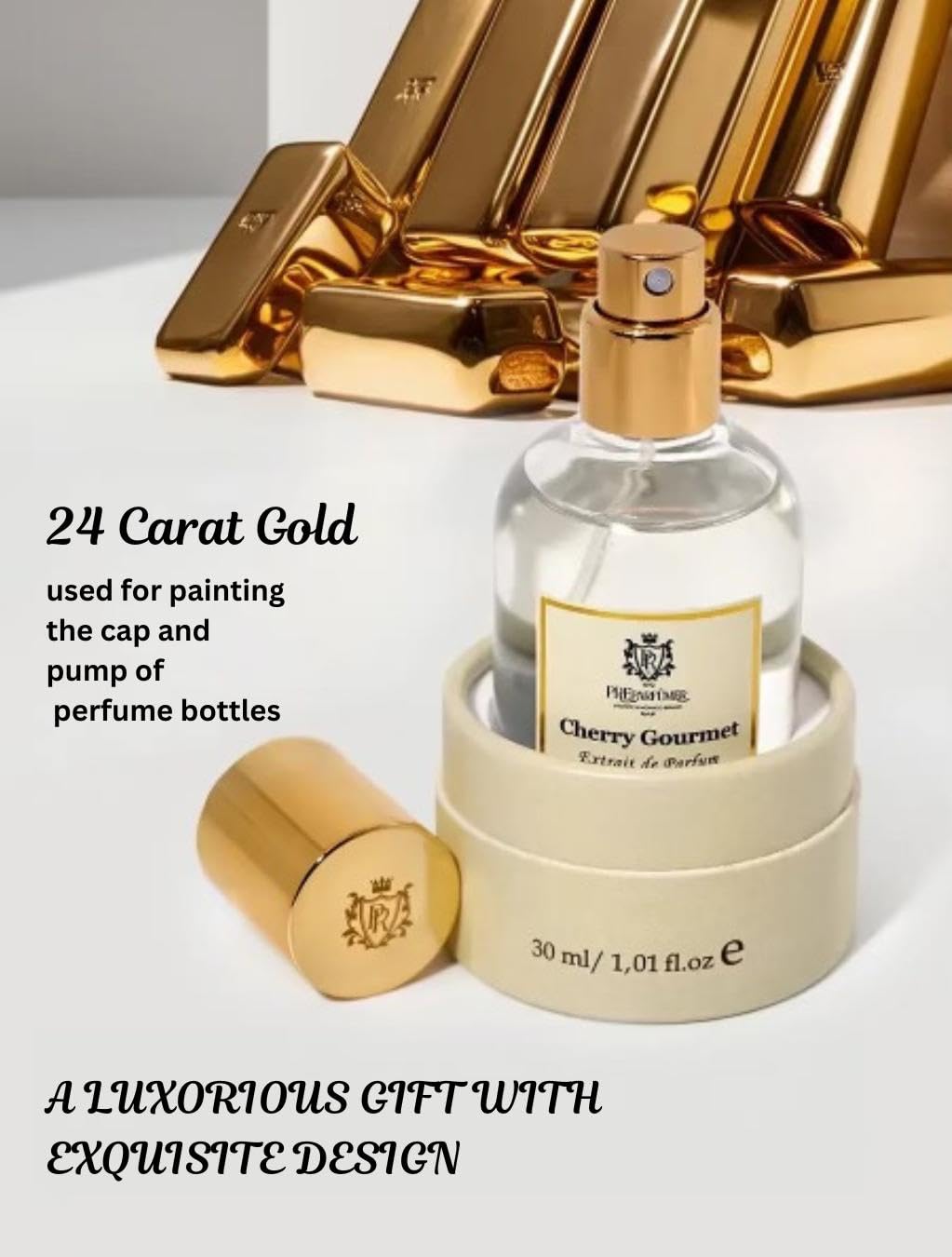 PREparfumer Cherry Gourmet From France – Elegant Scents From France – Luxury Fragrance – Long Lasting Perfume – Perfect Gift For Him and Her